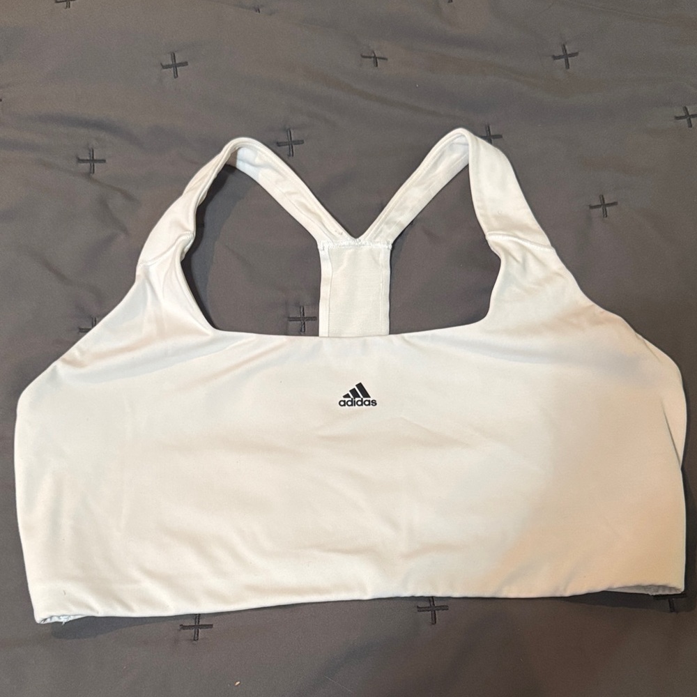 Adidas Women's Light Gray Sports Bra